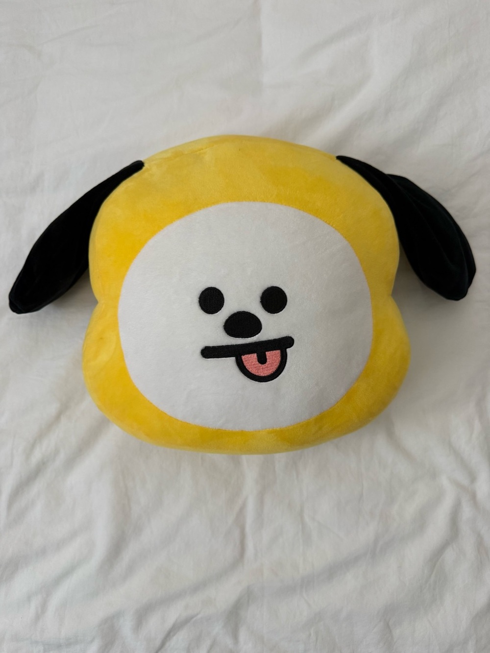 bt21 Chimmy - Yellow Plush Dog Pillow